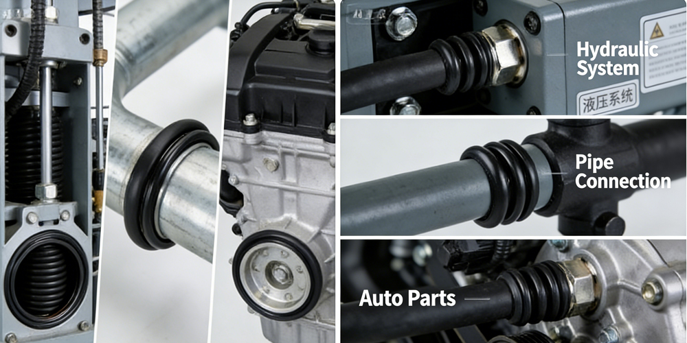 Application scenarios of rubber seals